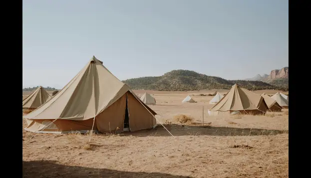 خيمة صحراء
